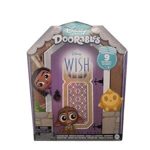 Disney Doorables Wish Collection Peek Includes 9 Figures & Collector Cards Age 5